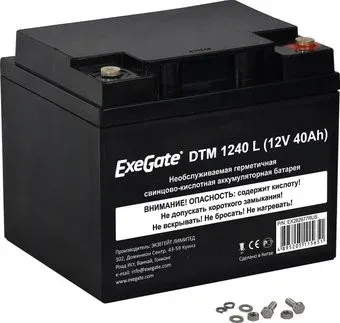 ExeGate DTM 1240 L (12В, 40 А·ч)