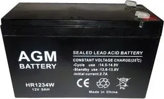 AGM Battery HR 1234W F2 (12В/9 А·ч)