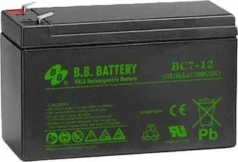 B.B. Battery BC7-12 (12В/7 А·ч)