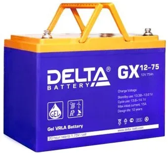 Delta GX 12-75 (12В/75 А·ч)
