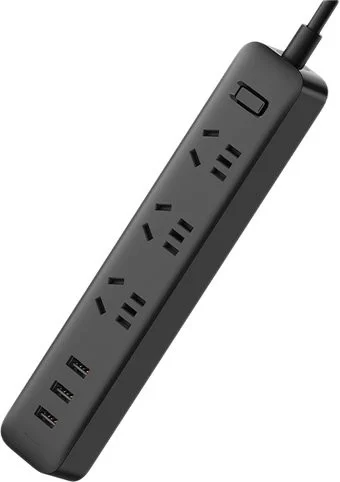 Xiaomi Mi Power Strip XMCXB01QMN (3 USB, черный, китайская версия)