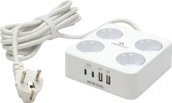 Cablexpert PLT-4-C2U2-W-3