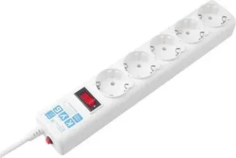 Power Cube 5 розеток, белый, 1.9 м (SPG-B-6-WHITE)