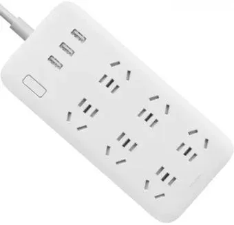 Xiaomi Mi Power Strip 6 (3 USB, белый, китайская версия)