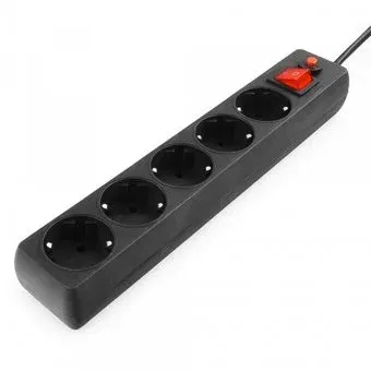 General Lighting GPS 5м 3x1 471005 (с выключателем, черный)