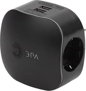 ЭРА SP-3e-USB-Black Б0046364