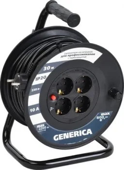 Generica УК30 WKP10-10-04-30-G (30 м, черный)