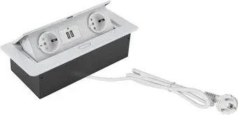 CACTUS CS-SOCKET-EU/USBA-WH