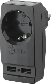 ЭРА SP-1e-USB-B Б0026333