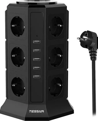 Tessan TP-VA5U12E (черный)