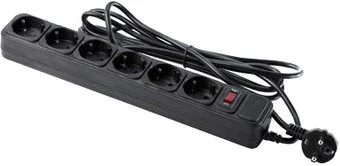 ExeGate LINE 6 розеток, черный, 3 м (SP-900B)