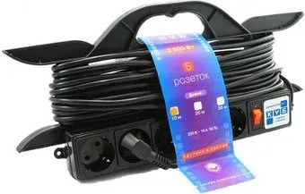 Power Cube 10 м (черный) [PC-LG5-R-10]