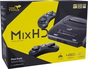 Dinotronix MixHD ZD-10 (2 геймпада, 450 игр)
