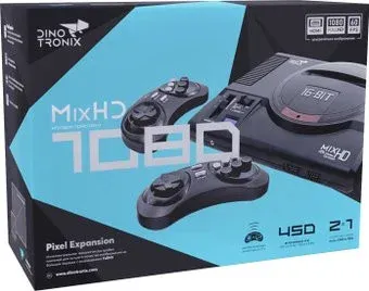 Dinotronix MixHD ZD-09 (2 геймпада, 450 игр)