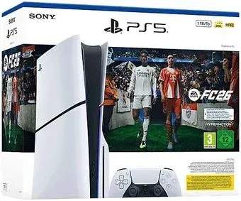 Sony PlayStation 5 Slim CFI-21XX (2 ревизия, с дисководом) + FC 26 (цифровой ключ)