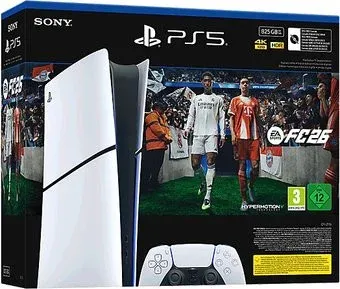 Sony PlayStation 5 Slim Digital Edition CFI-21XX (2 ревизия, без дисковода) + FC 26 (цифровой ключ)