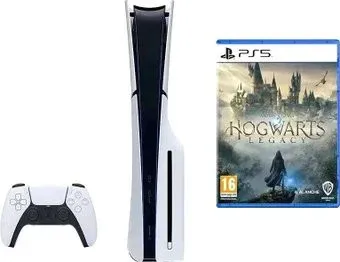 Sony PlayStation 5 Slim CFI-20XX (1 ревизия, с дисководом) + Hogwarts Legacy (цифровой ключ)