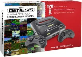 Retro Genesis Modern PAL Edition (170 игр)