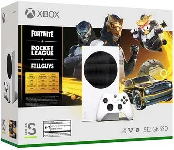 Microsoft Xbox Series S Fortnite Gilded Hunter Bundle 512GB