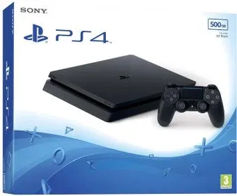 Sony PlayStation 4 Slim 500GB (черный)