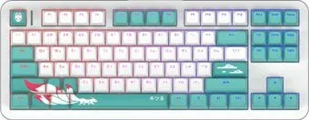 Red Square Alumix TKL Classic Kitsune (белый, g3ms Aquamarine)