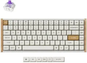 Keychron K2 HE Special Edition White K2H-Q1 (Nebula Magnetic)