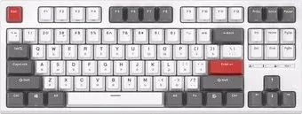 Royal Kludge RK-R87 RGB (белый, RK Red)