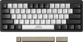 JEGG ZA61 White Black Brown (TNT Yellow)