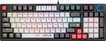 Defender Hawk GK-418 (черный, Outemu Red)