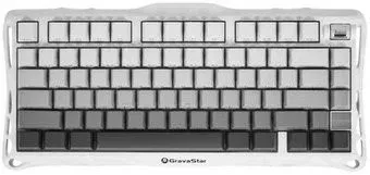 Gravastar Mercury K1 Gradient White (GravaStar x Kailh Cherry Pink)