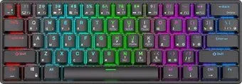 Royal Kludge RK61 RGB (черный, RK Red)