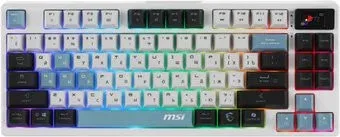 MSI Forge GK600 TKL Wireless Sky