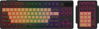 Дарк Проджект KD87A+Numpad (g3ms Aquamarine, черный)