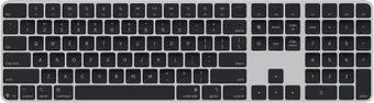 Apple Magic Keyboard USB-C MXK83LB/A (с Touch ID и цифровой панелью, с черными клавишами, раскладка US English)