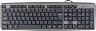 Defender Element HB-520 PS/2 RU (серый)