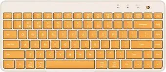 Xiaomi Dual Mode Wireless Keyboard XMBXJP01YM (бежевый/желтый)