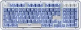 Logitech Alto Keys K98M 920-013042 (белый/синий, с гравировкой)