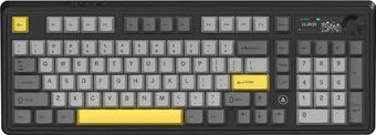 Ajazz AK980 V2 (черный/серый/желтый, Ajazz Maillard)