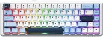 Ajazz AK680 Max (8+1K) (белый/голубой/темно-синий)