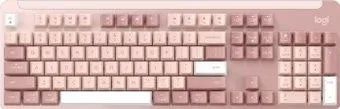 Logitech Signature K865 920-012185 (розовый, с гравировкой)