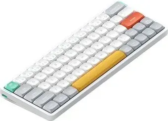 NuPhy Air60 V2 Ionic White (NuPhy Low Profile Moss)
