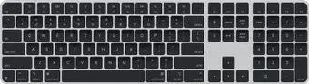 Apple Magic Keyboard USB-C MXK83ZA/A (с Touch ID и цифровой панелью, с черными клавишами, раскладка US English)