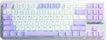 AULA F87 (белый/сиреневый)