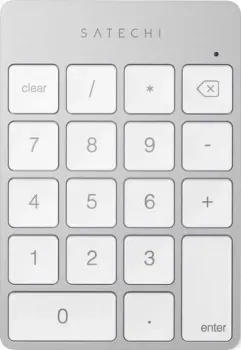 Satechi Aluminum Slim Rechargeable Bluetooth Keypad (серебристый)