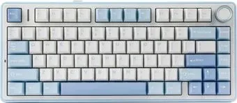 AULA F75 (белый/голубой/синий, Leobog Reaper, без кириллицы)