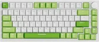 Ajazz AK820 (белый/зеленый, Ajazz Green Plum)