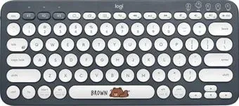 Logitech Multi-Device K380 Bluetooth Line Friends Brown (нет кириллицы)