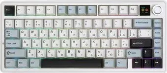 AULA F75 Max (белый/синий/черный, Leobog Reaper)