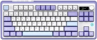 Ajazz AK870 (белый/фиолетовый, Magnetic Switches)