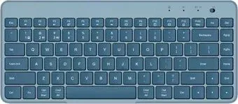 Xiaomi Dual Mode Wireless Keyboard XMBXJP01YM (голубой/синий, нет кириллицы)